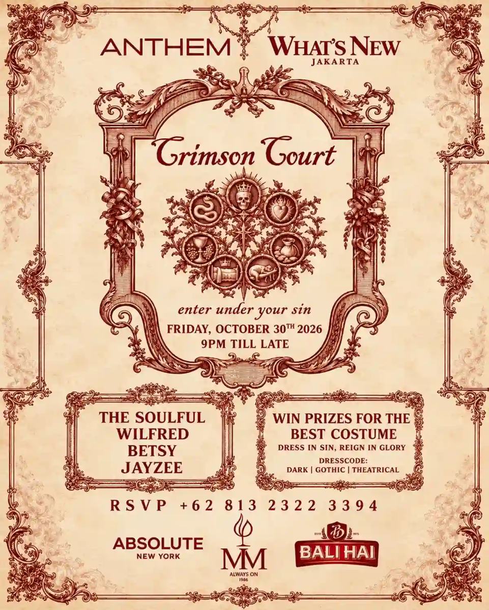 The Crimson Court: Halloween at ANTHEM Jakarta