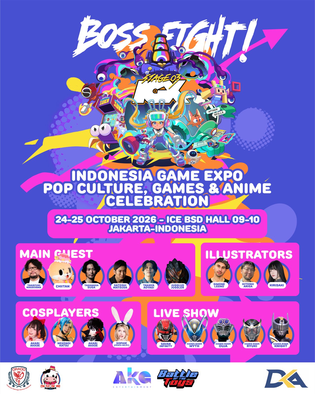 Indonesia Game Expo (IGX) 2026 – Stage 03