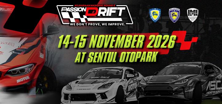 Kejurnas Drift Round 5: Passion Drift Grand Final 2026