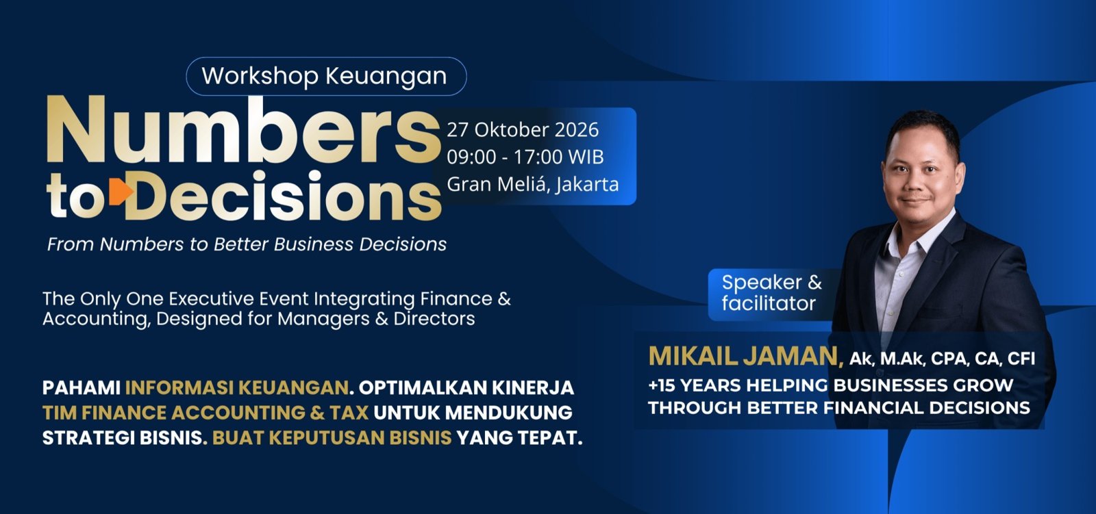 Numbers to Decisions: Executive Workshop