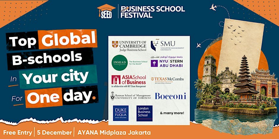 SEED Business School Festival 2026 – Jakarta