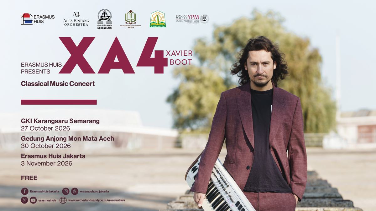 XA4 (Xavier Boot) – Classical Music Concert at Erasmus Huis